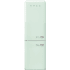 Smeg 50's Retro Design FAB32ULPG3 - 24 Inch '50s Style 'No Frost' Fridge-Freezer, Pastel Green, Left Hand Hinge