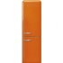 Smeg 50's Retro Design FAB32UROR3 - 24 Inch '50s Style 'No Frost' Fridge-Freezer, Orange, Right Hand Hinge