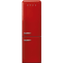 Smeg 50's Retro Design FAB32URRD3 - 24 Inch '50s Style 'No Frost' Fridge-Freezer, Red, Right Hand Hinge
