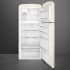 Smeg 50's Retro Design FAB50URCRB3 - 32 Inch Freestanding Top Freezer Refrigerator with 19.28 cu. ft. Total Capacity in Opened View