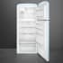 Smeg 50's Retro Design FAB50URPB3 - 32 Inch Freestanding Top Freezer Refrigerator in Opened View