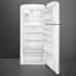 Smeg 50's Retro Design FAB50URPG3 - 32 Inch Freestanding Top Freezer Refrigerator in Opened View