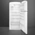 Smeg 50's Retro Design FAB50URWH3 - 32 Inch Freestanding Top Freezer Refrigerator in Opened View