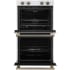 Forno Vomero FBOEL132430WHT - Vomero 30-Inch Double Wall Oven, White, 10 cu.ft Total Capacity, 7100W Convection, Mechanical Controls, Manuel Steam Clean