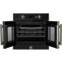 Forno Asti FBOEL133330BLK - Asti 30-inch Single Built-in French Door Electric Wall Oven in Front View