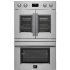 Forno Alta Qualita Gallico FBOEL134030 - Atsi 30 Inch French Door &amp; Chef Door Double Electric Wall Oven in Front View