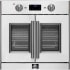 Forno Alta Qualita Gallico FBOEL137130 - 30 Inch Single French Door Electric Wall Oven in Front View