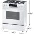 Frigidaire FCFG3062AW - 30" Front Control Gas Range with Steam Clean
