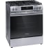 Frigidaire FCFG3082BS - Product - 3/4 Left Angle 30" Front Control Gas Range with Air Fry Stainless Steel FCFG3082BS