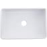Nantucket Sinks Vineyard Collection FCFS3020SFILIGREE - 30-Inch Farmhouse Fireclay Sink Top View