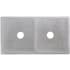 Nantucket Sinks Vineyard Collection FCFS3318DPIETRASARDA - 33 Inch Double Bowl Farmhouse Kitchen Sink Top View