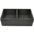 Nantucket Sinks FCFS3318DCONCRETE - Front View 2