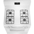Frigidaire FCRG3051BW - 30 Inch Freestanding Gas Range 4 Sealed Burners