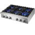 Forno Cossato FCTGS573736 - 36 Inch Gas Rangetop with 6 Sealed Burners