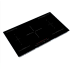 Forno Alta Qualita Ornonzo FCTIN056936 - Ornonzo 36 Inch Induction Cooktop in Angled View
