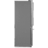 Smeg FD36UXIW - 36 Inch Freestanding French Door Refrigerator in Angled View