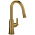 Rohl Trattoria TTRD101BG - Trattoria™ Pull-Down Kitchen Faucet With C-Spout in Brushed Gold