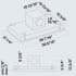 Falmec Design FDSTE36C6SSR - Dimensions Guide