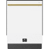 Forno Espresso Romano FDWBI803524WHT - Romano 24 Inch Fully Integrated Built-In Dishwasher in Front View