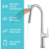 Kraus Oletto Series KTF3101CH - Pull Down Touch Kitchen Faucet Features
