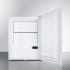 AccuCold FF28LWHVAC - 19" Compact Refrigerator for Vaccines with Thermometer, Lock, Internal Fan with Gel Packs, Temperature Alarm with External Read-out, Hospital Grade Cord, and Factory-Installed Precision Digital Thermostat