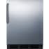 Summit FF63BKBISSTBADA - 24" Undercounter Refrigerator with Towel Bar Handle