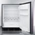 Summit FF63BKBIIFADA - 24 Inch Undercounter All-Refrigerator 5.5 cu. ft. Capacity (Panel Not Included)