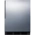 Summit Commercial Series FF7BKSSHV - 24 Inch Commercial Compact Refrigerator