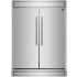 Forno FFFFD172260S - Maderno 60 Inch Built-In Side by Side Convertible Refrigerator/Freezer in Front View