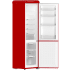 Forno Storico FFFFD174522RED - Storico 22-Inch Retro Bottom Freezer Fridge