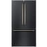 Forno FFFFD178336BLK - Rivello 36 Inch French Door Refrigerator in Black