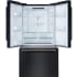 Forno FFFFD178336BLK - Rivello 36 Inch French Door Refrigerator in Black