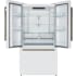 Forno Rivello FFFFD178336WHT - Rivello 36 Inch French Door Refrigerator in White