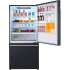 Forno Espresso - Milano FFFFD178531BLK - 31 Inch Freestanding Bottom Freezer Refrigerator in Opened View