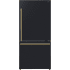 Forno Espresso - Milano FFFFD178531BLK - 31 Inch Freestanding Bottom Freezer Refrigerator in Front View