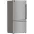 Forno Espresso - Milano FFFFD178631S - 31 Inch Freestanding Bottom Mount Refrigerator in Angled View