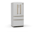 Forno FFFFD179133WHT - Luigi 33 Inch Freestanding 4-Door French Door Refrigerator in Angled View