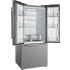 Forno Espresso Gallipoli FFFFD197431SB - 31 Inch Freestanding French Door Refrigerator in Opened View