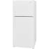 Frigidaire FFHT2022AW - 30 Inch Freestanding Top Freezer Refrigerator Right Angle