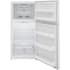 Frigidaire FFHT2022AW - 30 Inch Freestanding Top Freezer Refrigerator Spacious Interior Storage Options