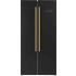 Forno Salerno FFRBI180533BLK - 33 Inch Freestanding Side by Side Refrigerator in Front View