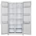 Forno Salerno FFRBI180533WHT - 33 Inch Freestanding Side by Side Refrigerator in Opened View