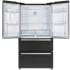 Forno Moena FFRBI182036BLK - 36 Inch Counter Depth Freestanding 4-Door French Door Refrigerator in Opened View