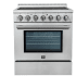 Forno Paolo FFSEL601130 - PAOLO 30 Inch Freestanding Electric Range in Front View