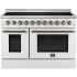 Forno Paolo FFSEL601148WHT - Paolo 48 Inch Freestanding Electric Range