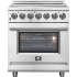 Forno Massimo FFSEL602030 - 30 Inch Freestanding Electric Range in Front View