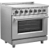 Forno Massimo FFSEL602036 - 36 Inch Freestanding Electric Range in Angled View
