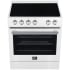 Forno Leonardo Espresso FFSEL602230WHT - 30 Inch Slide-In Electric Range in Front View