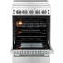 Forno Loiano FFSEL606924 - 24 Inch Freestanding Electric Range in Opened View