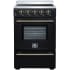 Forno Loiano FFSEL606924BLK - Loiano 24-Inch Freestanding Electric Range